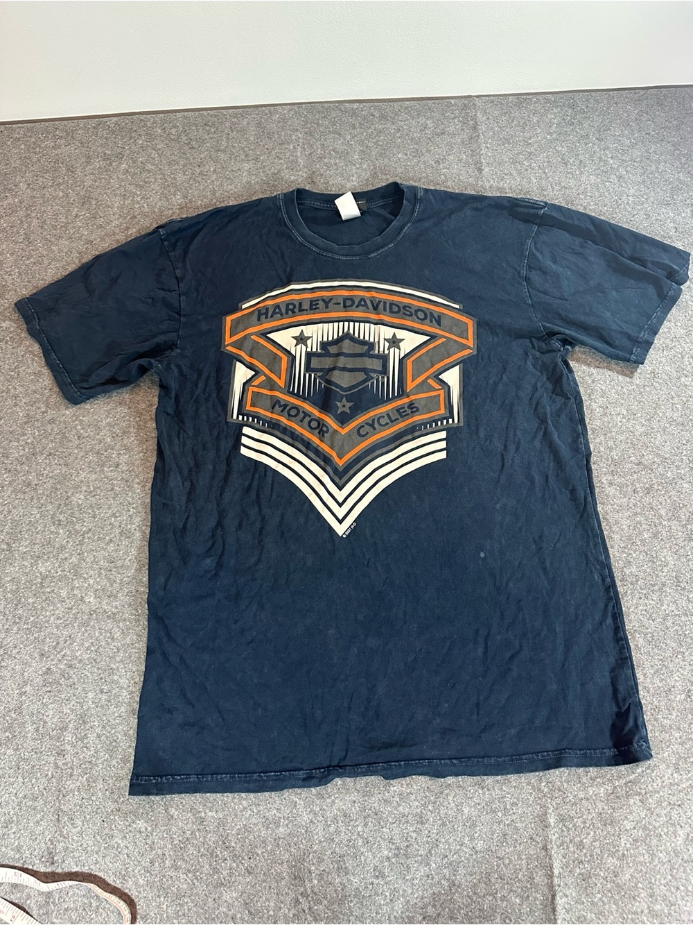 Harley-Davidson Blue Fink’s Graphic Top